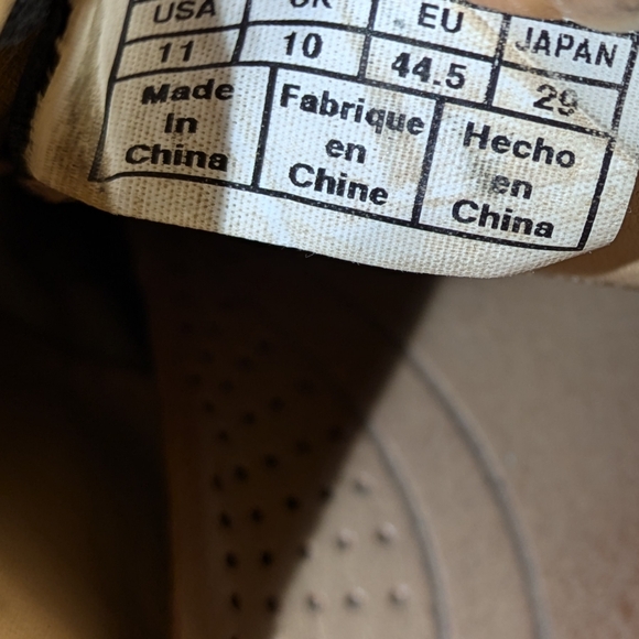 UGG | Men’s Hixson Lace Up Leather Oxford Shoes Professional Sherpa Lined SZ 11 - Picture 9 of 9